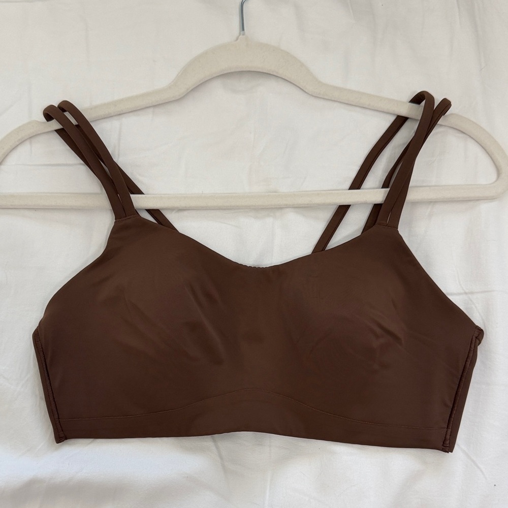 Lululemon Like a Cloud Bra Size 10 Color Java